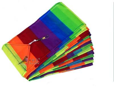 China Kite Acessories 10m Long Big Rainbow Kite Tail for sale