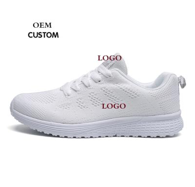 China CUSHIONING Fashion Wholesale Custom Cheap Women's Breathable Sports Shoes Simple Lightweight Women Sports Shoes for sale