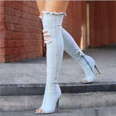 China Custom Cheap Casual Cowboy Boots Shoes Made High Heel Boots Shoes Factory Good Sale Ladies Cowboy Wholesale Waterproof PU In China for sale