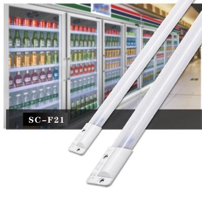 China Cold Storage Lighting DC 12V/24V Vertical Freezer LED Light IP65 T8 Fluorescent Lamp Refrigerator LED Light For Refrigerator for sale