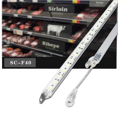 China Waterproof Freezer Supermarket Freezer Lamp 4ft 14w Ip67 45 Degree T8 Led Fridge Tube Light for sale