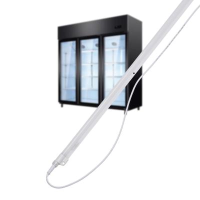 China Waterproof PC Ip65 Supermarket Food Freezer Fresh Meat Lighting Refrigerated Led Tube Light for sale