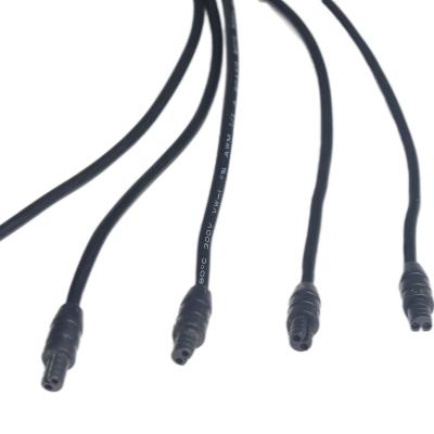 China Heating PVC Cable Waterproof Wire Harness For Fridge Lamps With Led Wiring Male / Female Connector for sale