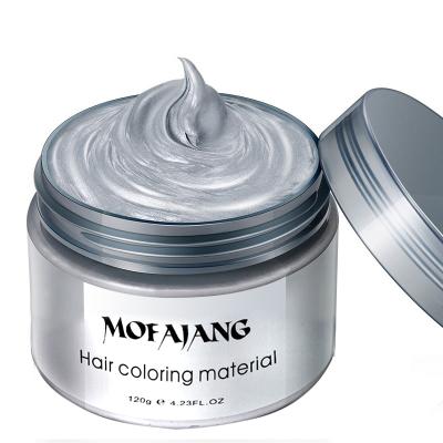 China Mofajang Organic Hair Dye Private Label High Quality Temporary Hair Color Wax for sale