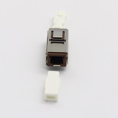 China Simplex FTTH FTTB FTTX Network MU Coupler Fiber Optic Adapter for sale