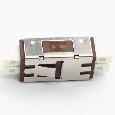 China Duplex FTTH FTTB FTTX Network MU Coupler Fiber Optic Adapter for sale