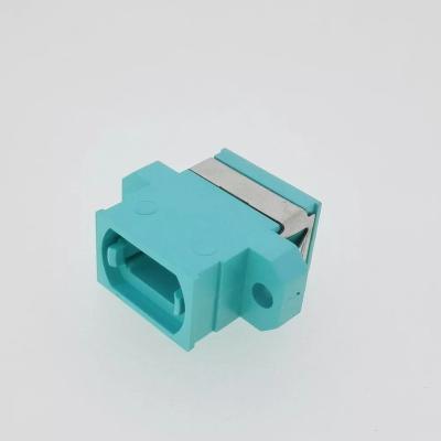 China FTTH FTTB FTTX Simplex Network Clamp Coupler MPO Fiber Optic Adapter for sale