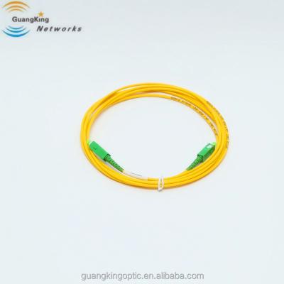 China FTTH FTTB FTTX Network OM3 OM4 G651 G652D PC APC UPC SC LC ST FC Fiber Optic Patch Cord for sale