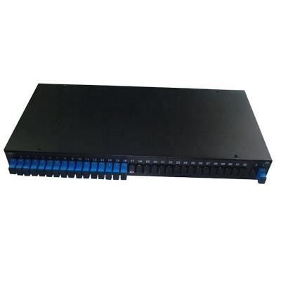 China FTTH FTTB FTTX Network ftth 1x2 1x8 1x16 1x32 1x64 Fiber Optic 1x4 Rack Mount PLC Splitter for sale