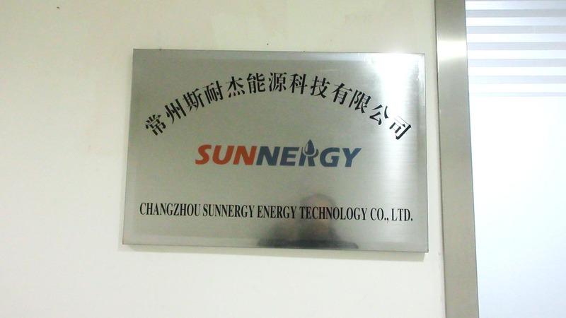 Verified China supplier - Changzhou Sunnergy Energy Technology Co., Ltd.