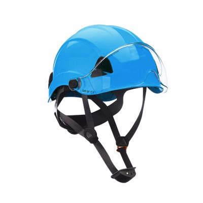 China Durable Safety Helmet ANSI z89.1CE EN397 Type With Visor Hot Selling CE Standard Helmet Hard Hat Certificate And Forestry Forestry Product for sale