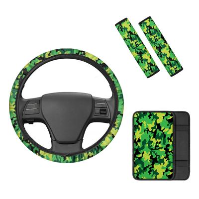 China Factory Saving Hand Car Steering Wheel Sleeve Holder Car Sewing Steering Wheel Cover Directly Supply Eco-Friendly Car Accessories for sale