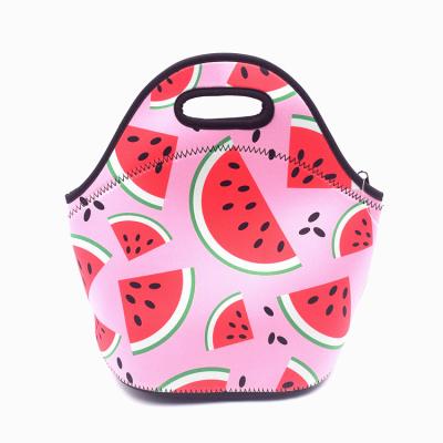 China Support Dropshipping Waterproof Neoprene Cooler Insulated Lunch Bag For Travel Outdoor Office for sale