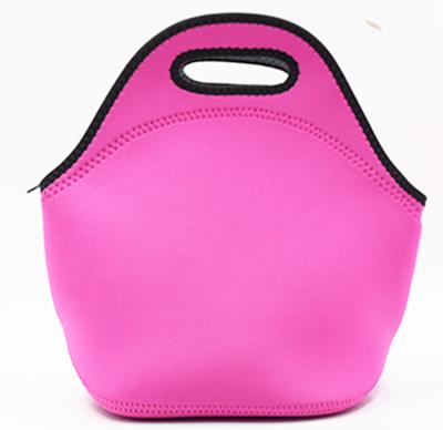 China Fashionable Eco-Friendly Insulated Waterproof Neoprene Tote Lunch Bag Cooler Box Waterproof Support Dropshipping For Food for sale