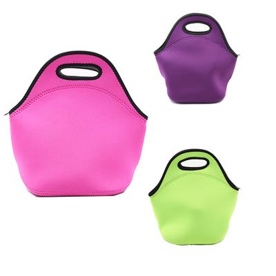 China Keep Cooler Cooler Lunch Box Thermal Neoprene Lunch Box Lunch Bag Waterproof Insulated Beach Picnic Bag For Adult Women Men for sale