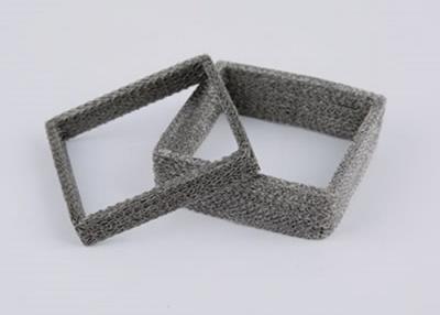 China ISO14001 EMI RFI Knitted Copper Wire Mesh SS Compressed Knitted Mesh Gasket for sale