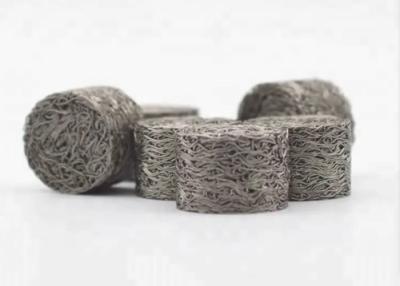 China ISO9001 sneeuwschuim Lance Compressed Knitted Filter Wire Mesh Corrosion Proof Te koop