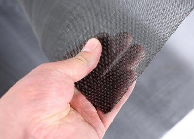 China 4m Black Epoxy Coated Mild Steel Wire Mesh for sale