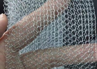 중국 Multi Wire Tubular Stainless Steel Knitted Wire Mesh Durable Performance 판매용