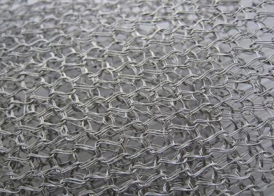 China Stainless Steel Wire Diameter 0.08mm-0.3mm Knitted Fabric For Liquid Air Filter for sale