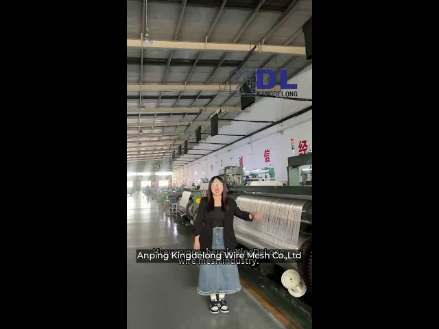 heavy duty abrasion resistant steel woven wire mesh screen with long service life
