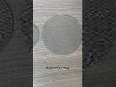 Tiny Hole 316L Stainless Steel Filter Mesh For Fine Industrial Filtration