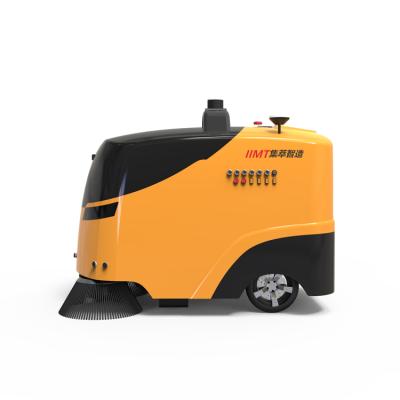 China Road Sweeper Sweeper Truck Cleaning Vehicle Remote Control Industrial Sweeping Car for sale