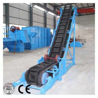 China Heat Resistant Sidewall Shed Material Corrugated Belt Conveyor for sale