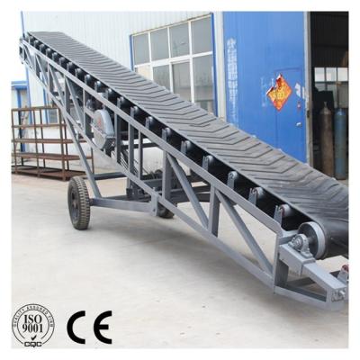 China Heat Resistant Mobile Fertilizer Belt Conveyor With Cheap Price for sale