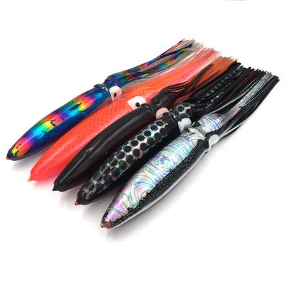 China Factory Price 15in Saltwater Seawater Sea Fishing Lure Big Game Lures 50g Trolling Lure Trolling Set for sale