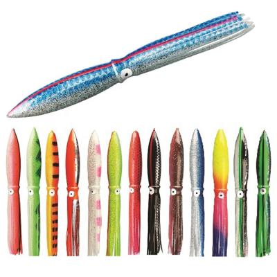 China Saltwater Seawater Fishing Lure Bulb Trolling Squid Lures 6