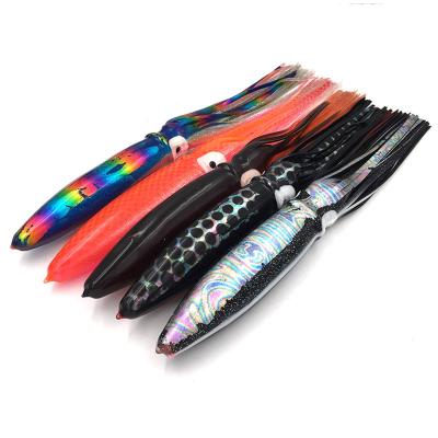 China Saltwater Fishing Lure Competitive Price Octopus and Cuttlefish Glow Octopus Squid Trolling Lure for sale