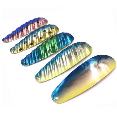 China Trolling Lure 85mm, 15g Selco Saltwater Sea Fishing Trolling Spoon Fishing Salmon Tuna Marlin Saltwater Deep Sea Ocean Beach Fishing for sale