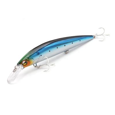 China Good Quality Glow Minnow Shipping Boxes Plastic Fishing Lures 110mm Saltwater Bass Fishing Mackerel Salmon Fishing Lures for sale