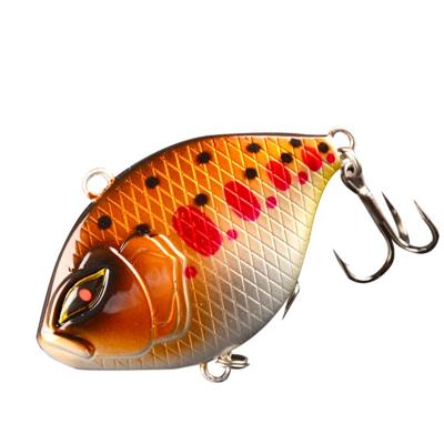 China Durable 40mm, 8g Best Price Unpainted Lure Hide Vib Lure Bait Artificial Hard Fishing Tackle Plastic Vib Lure 2021 for sale