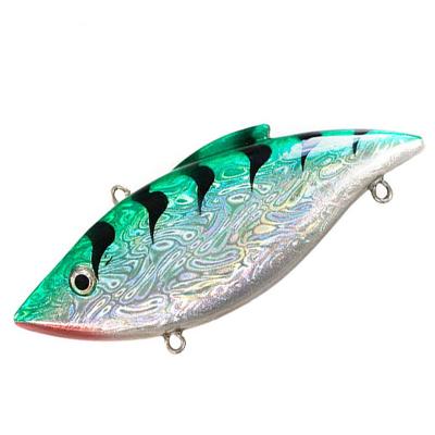 China Durable 12cm, 38.2g Saltwater Fishing Lure Hide Fishing Artificial Hard Lure Vib Bait Big Empty Plastic Wobblers 2021 for sale