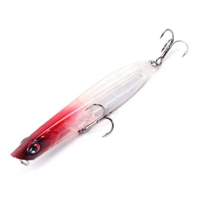 China Durable 95mm, 18.5g Best Selling Plastic Bait Lure Topwater Pencil Saltwater Fishing Lure Artificial Lure Hard Fishing Pencil for sale