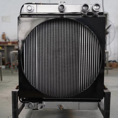 China Machinery Repair Shops Plate Fin Air Cooled Heat Exchanger Engine Radiator Intercooler And Oil Compound Cooler for sale