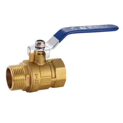 China Wholesale Price JC-110 General 1/2 - 2 Inch Thread Brass Forged Inner and Outer Ball Valves for sale