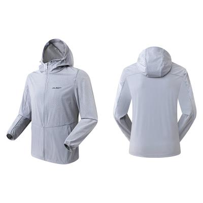 China QUICK DRY Nylon Spandex Fabric Zipper Outdoor Sports Man Jacket Men With Hooded for sale