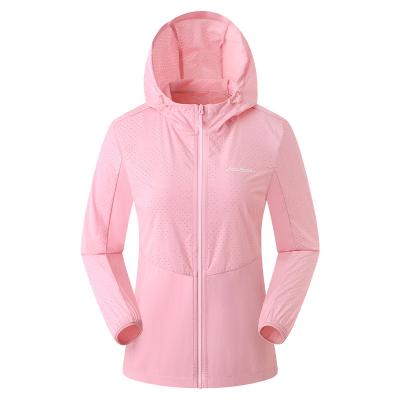 China QUICK DRY Women Girls Spring Pocket Outdoor Nylon Fabric Breathable Zipper Jacket For Women 2021 for sale