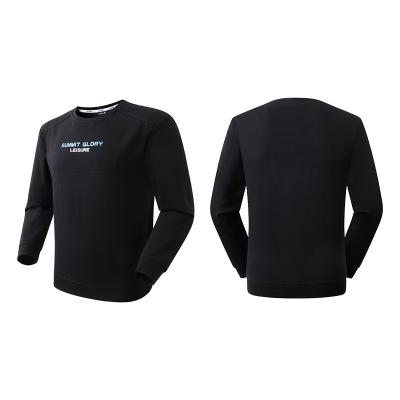 China Breathable Custom Suppliers Logo Slogan Crewneck Multi Color Style Sweatshirts With Sleeve for sale