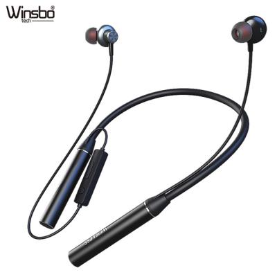 China Wholesale High Quality Tf-Card Neckband Stereo Wireless Headphones Sport Headset Neckband In-Ear Headphones for sale