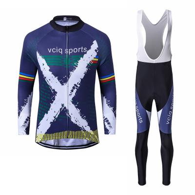 China Men's Breathable Cycling Cycling Long Sleeve Road Cycling Mountain Bike Cycling Full Sleeve Full Zip Cycling Tank Top for sale