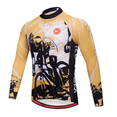 China Breathable Factory Customize Private Label Bicycle Clothing Long Sleeve Jersey Cycling Wear for sale