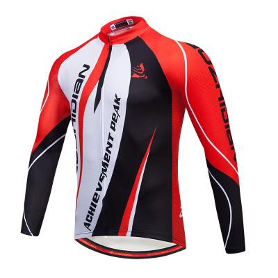 China Custom Factory Wear Road Bike Bicycle Cycling Clothing Breathable Long Sleeve Jersey Cycling Wear for sale