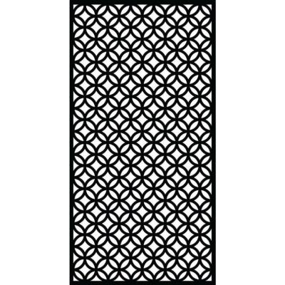 China SUS201 Carbon Steel Islamic Laser Cut Decorative Screen For Exterior Metal Wall Art for sale