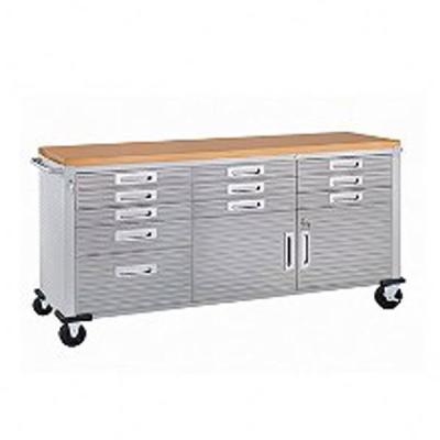 China Iron OEM 20 Drawers Garage Workbenches Tool Box Chest Storage Furniture for sale