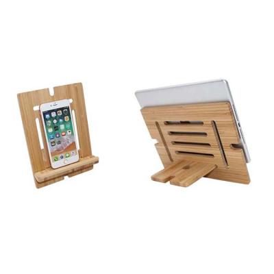 China Viable Home Office Supplies Adjustable Bamboo Book Stand for sale