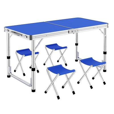 China New Arrival Outdoor Lightweight Easy-carry Portable Aluminum Foldable Picnic Table for sale